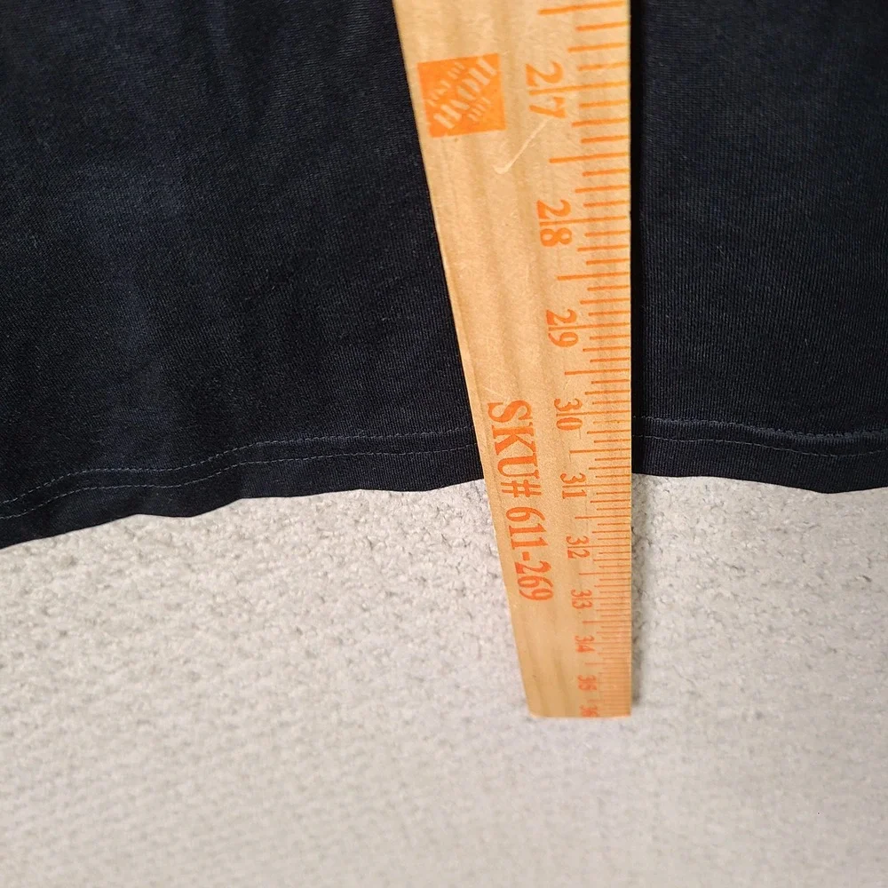 Adidas Shirt‎ Mens 2XL Black Creator Tee Graphic Polyester Short Sleeve Training